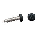 Ap Products AP Products 012-PSQ50 8 X 1 Pan Head Screw, 1" / Pack of 50, Black 012-PSQ50 BL 8 X 1